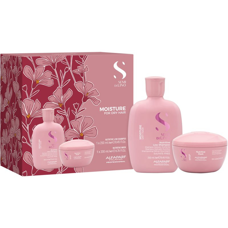 Alfaparf Milano Semi di Lino Moisture Kit set for very dry hair