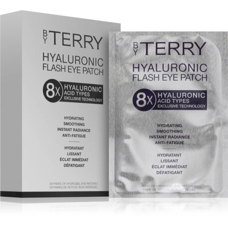By Terry Hyaluronic Flash Eye Patch Set firming gel eye pads with hyaluronic acid 5x8 pc
