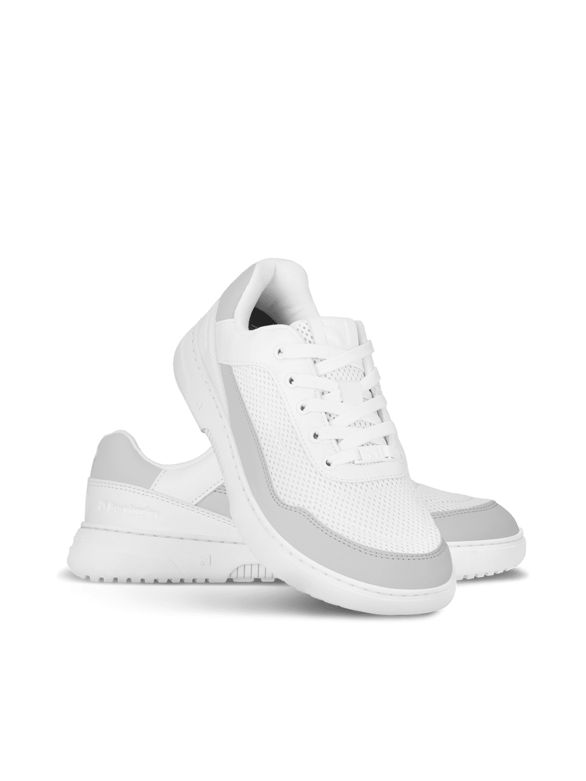 Barefoot Sneakers Barebarics Vaporo - White & Light Grey