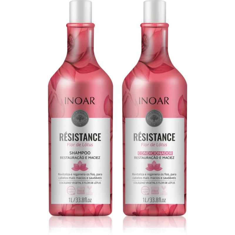 INOAR Résistance Flor de Lótus set for weak hair