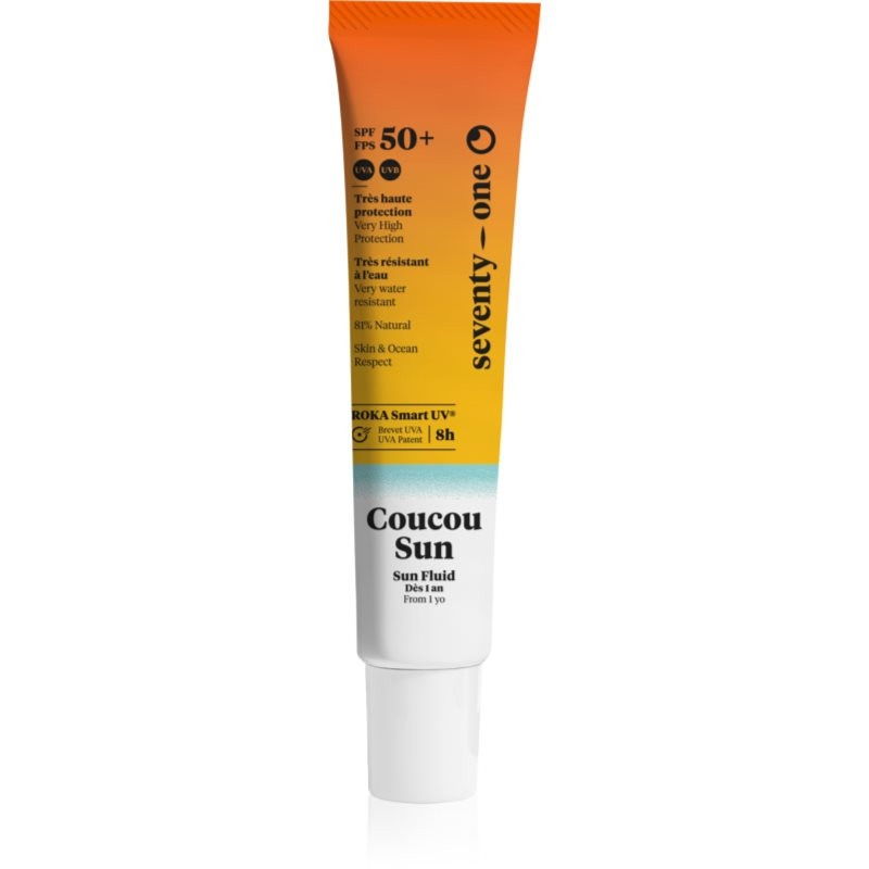 SeventyOne Coucou Sun SPF50+ sunscreen spray for the face SPF 50+ 40 ml