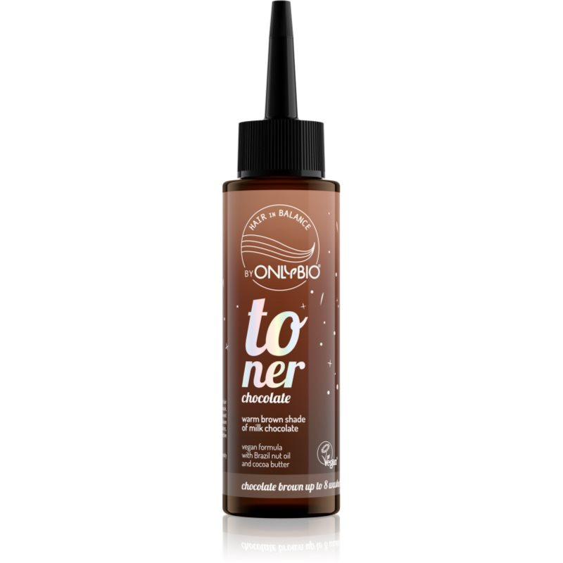 OnlyBio Hair in Balance Toner toner for natural shades shade Chocolate 100 ml