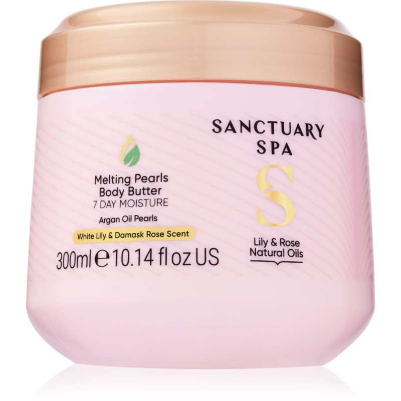 Sanctuary Spa Lily & Rose intense moisture body butter 300 ml