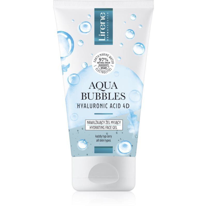 Lirene Aqua Bubbles moisturising cleansing gel 150 ml