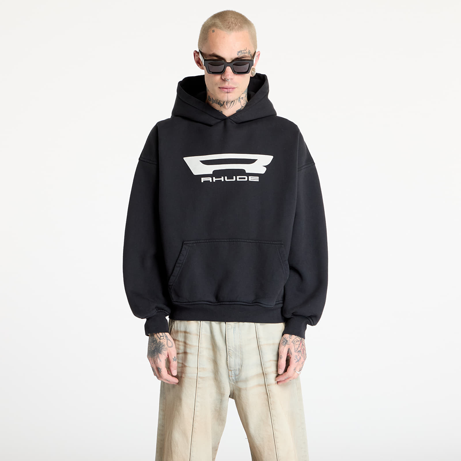 Sweatshirt Rhude Campione Hoodie Vintage Black S