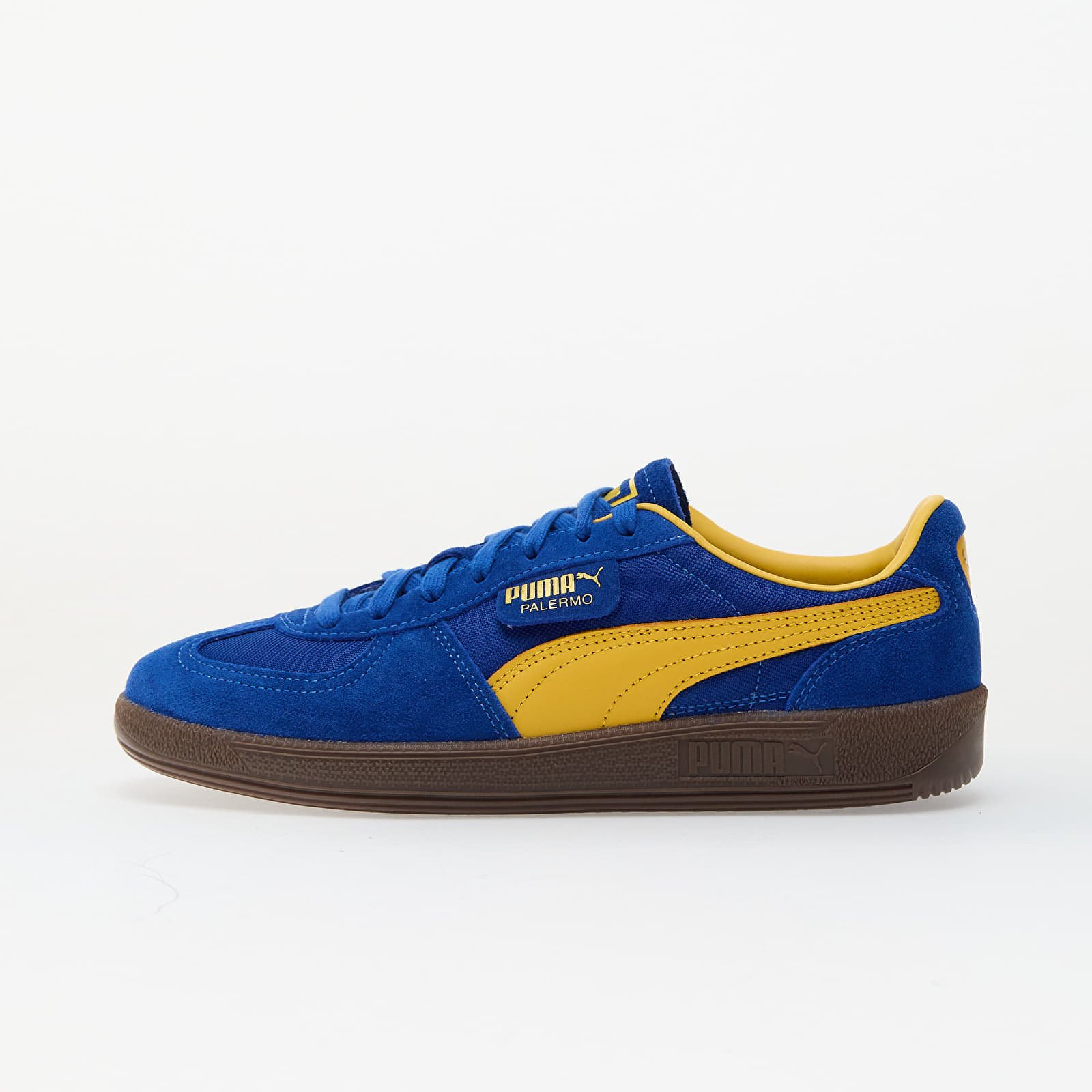 Sneakers Puma Palermo Vintage Update Vivid Blue-Sunny Yellow UK 3