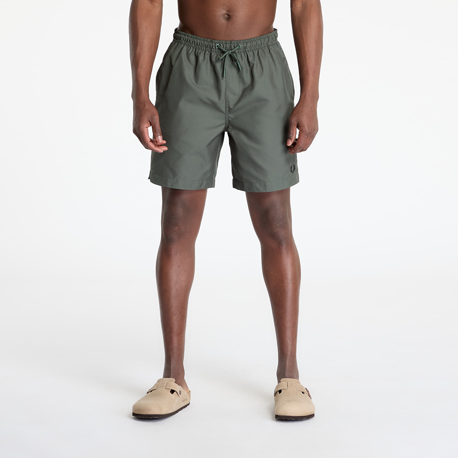 Swimsuits FRED PERRY Classic Swimshort Court Green M