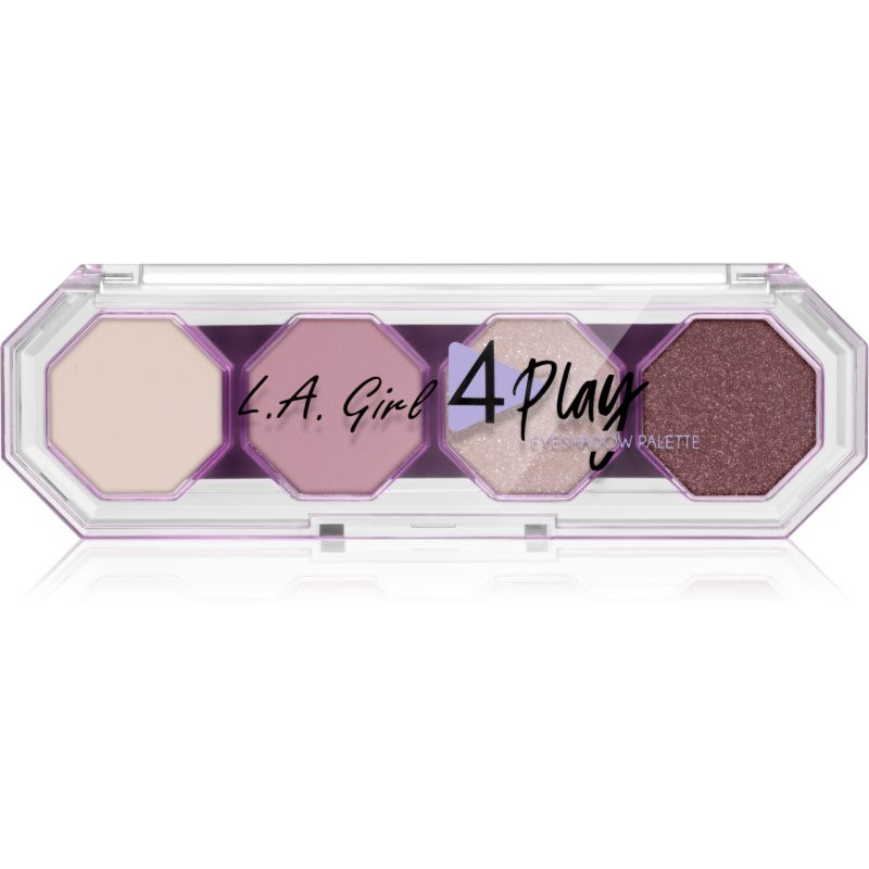 L.A. Girl Cosmetics 4 Play eyeshadow palette shade So Sweet 3.2 g