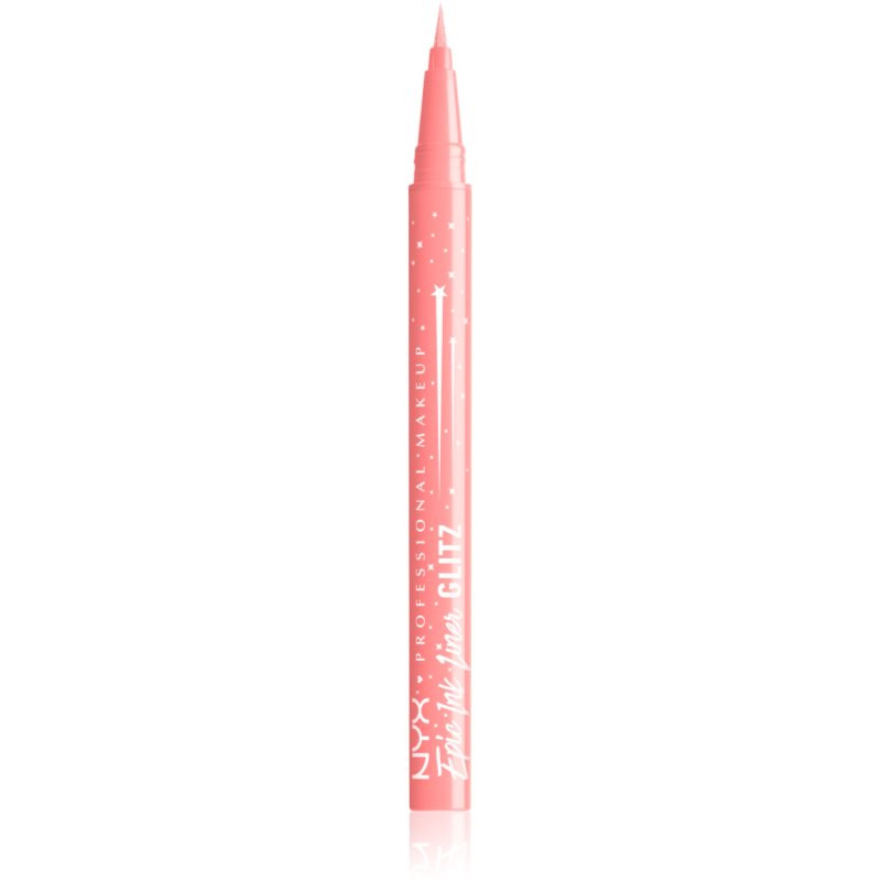 NYX Professional Makeup Epic Ink Glitz metallic eyeliner shade Bootcut Bling 1 ml