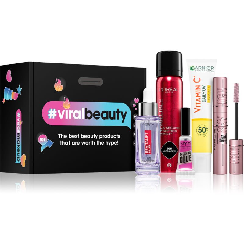 L’Oréal Paris #viralbeauty Box gift set for women