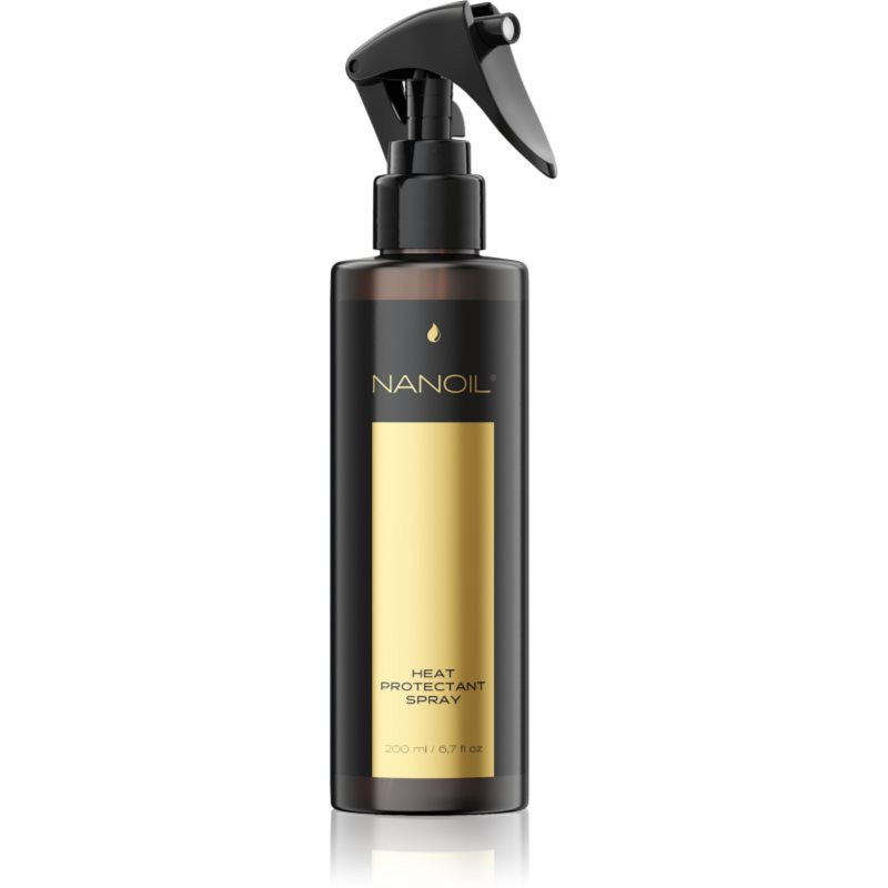 Nanoil Heat Protectant Spray protective spray for heat styling 200 ml