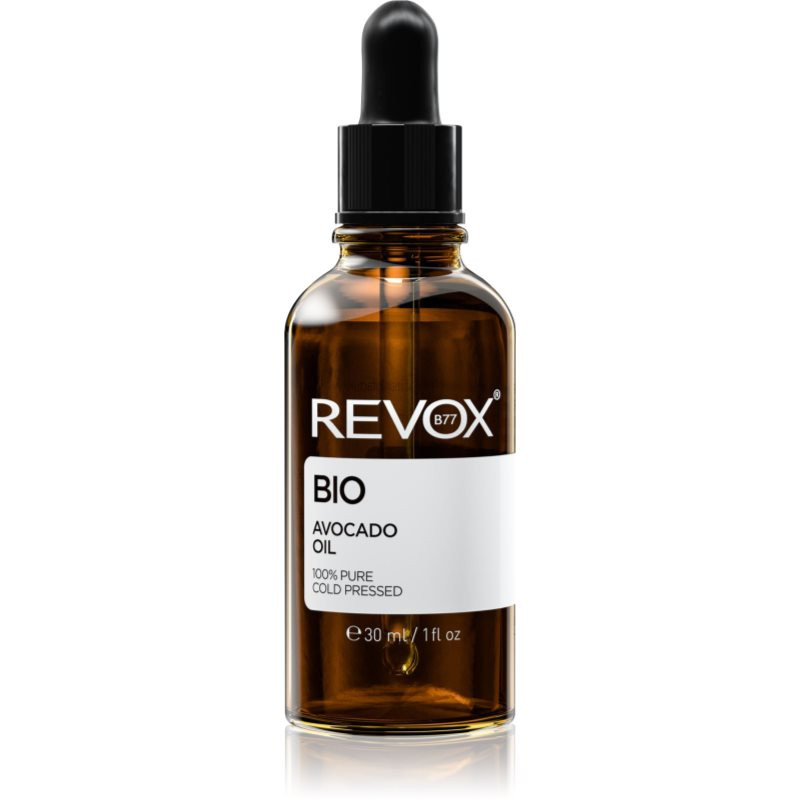 Revox B77 BIO Avocado Oil 100% Pure organic avocado oil with nourishing and moisturising effect 30 ml