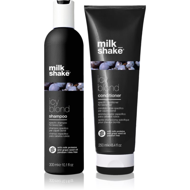 Milk Shake Icy Blond Duo Pack set for blondes and highlighted hair