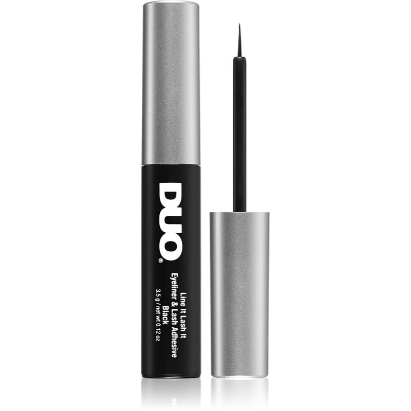 Ardell Duo Line It Lash It glue for false eyelashes with brush shade Black 3,5 g