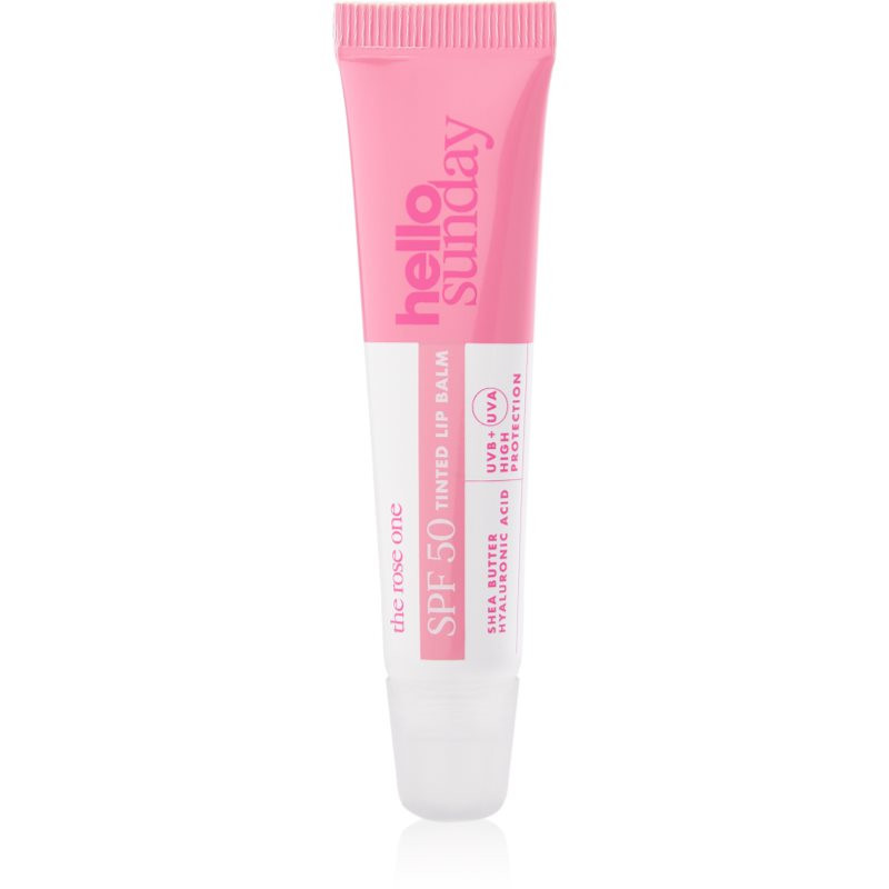 hello sunday the rose one tinted lip balm tinted lip balm SPF 50 15 ml