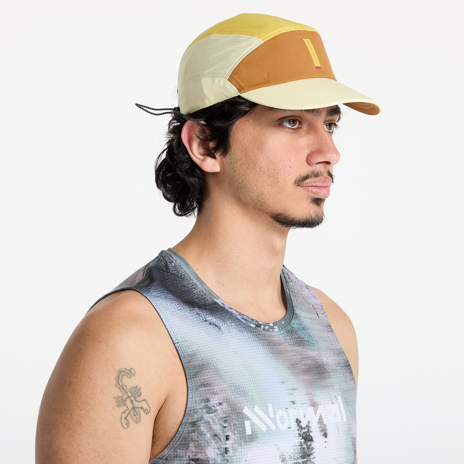 Cap Ciele Athletics FSTCap SC Comp IconicVC Dark Ochre/ Sulfur M/L
