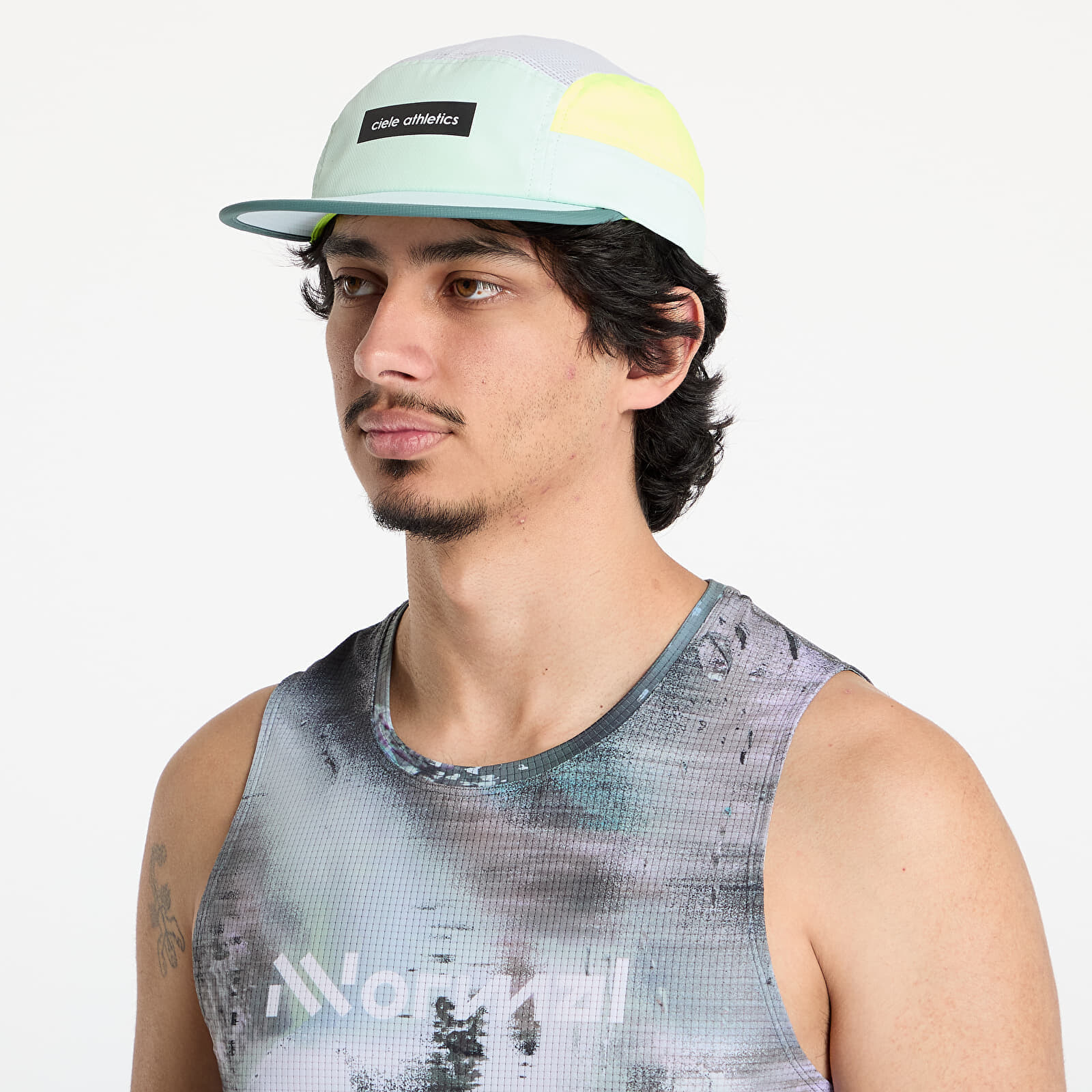 Cap Ciele Athletics GOCap Field IconicBar Dusty Turquoise/ White M/L