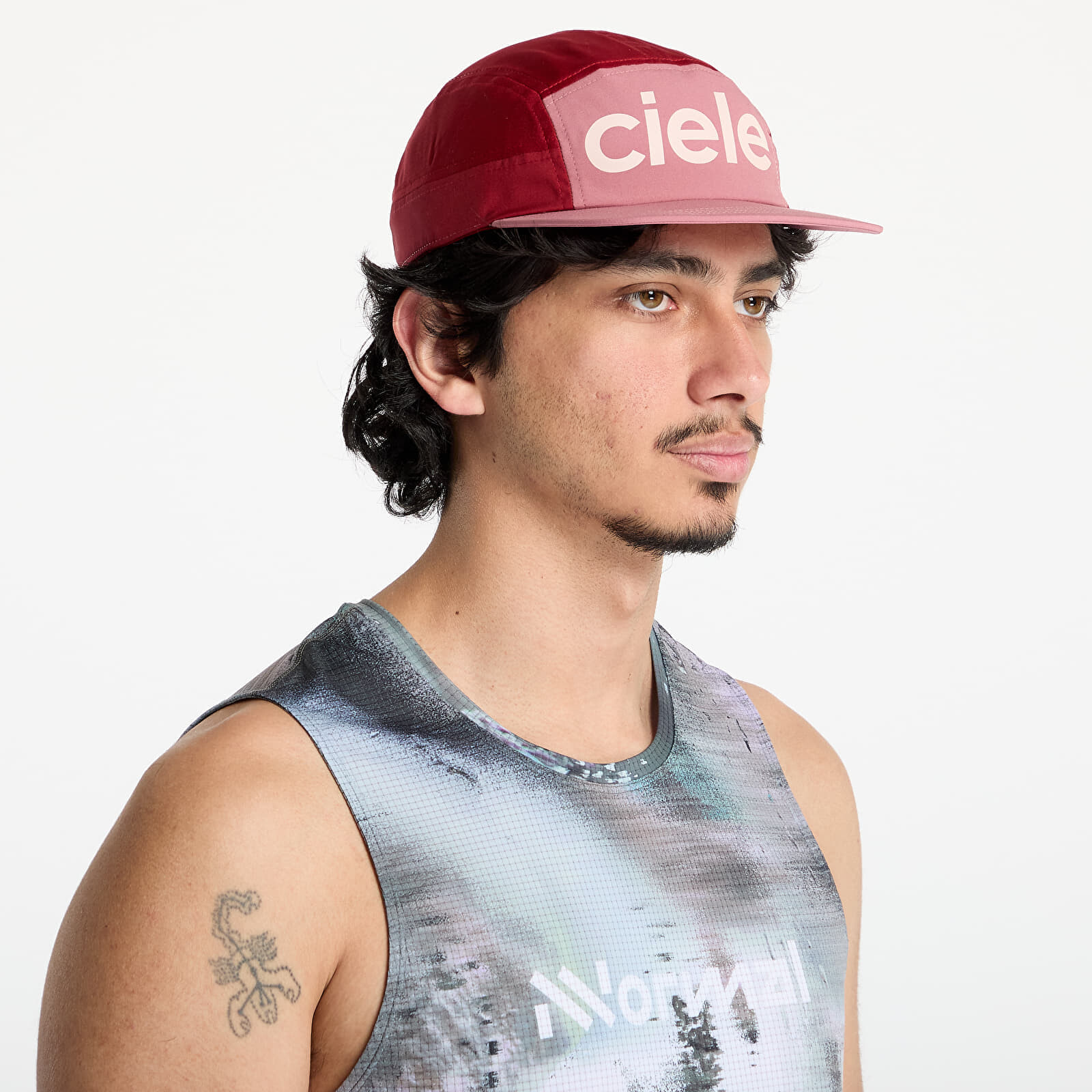 Cap Ciele Athletics GOCap Comp Century Deco Rose/ Merlot M/L