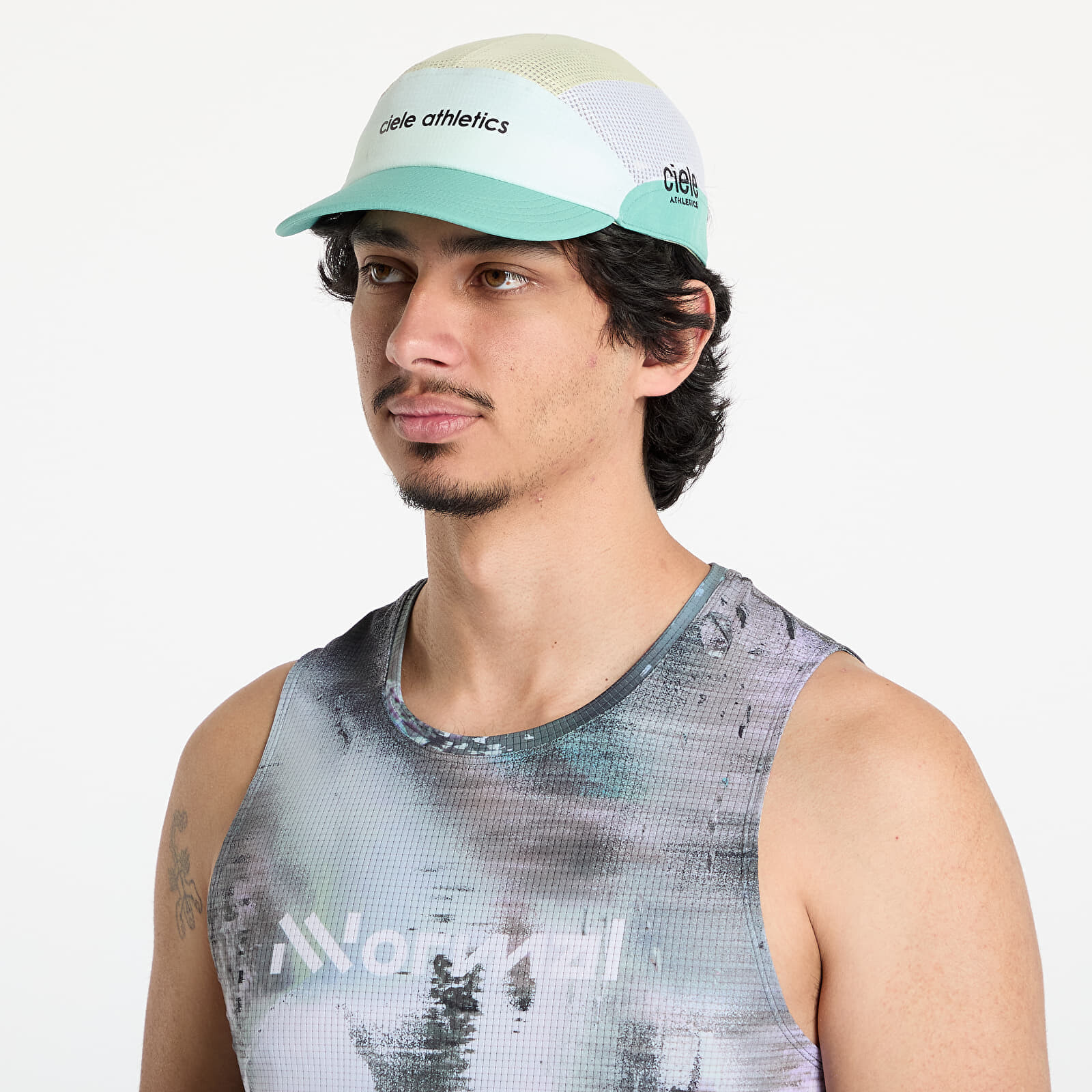 Cap Ciele Athletics FSTCap SC Field IconicSL Dusty Turquoise/ Glade S/M