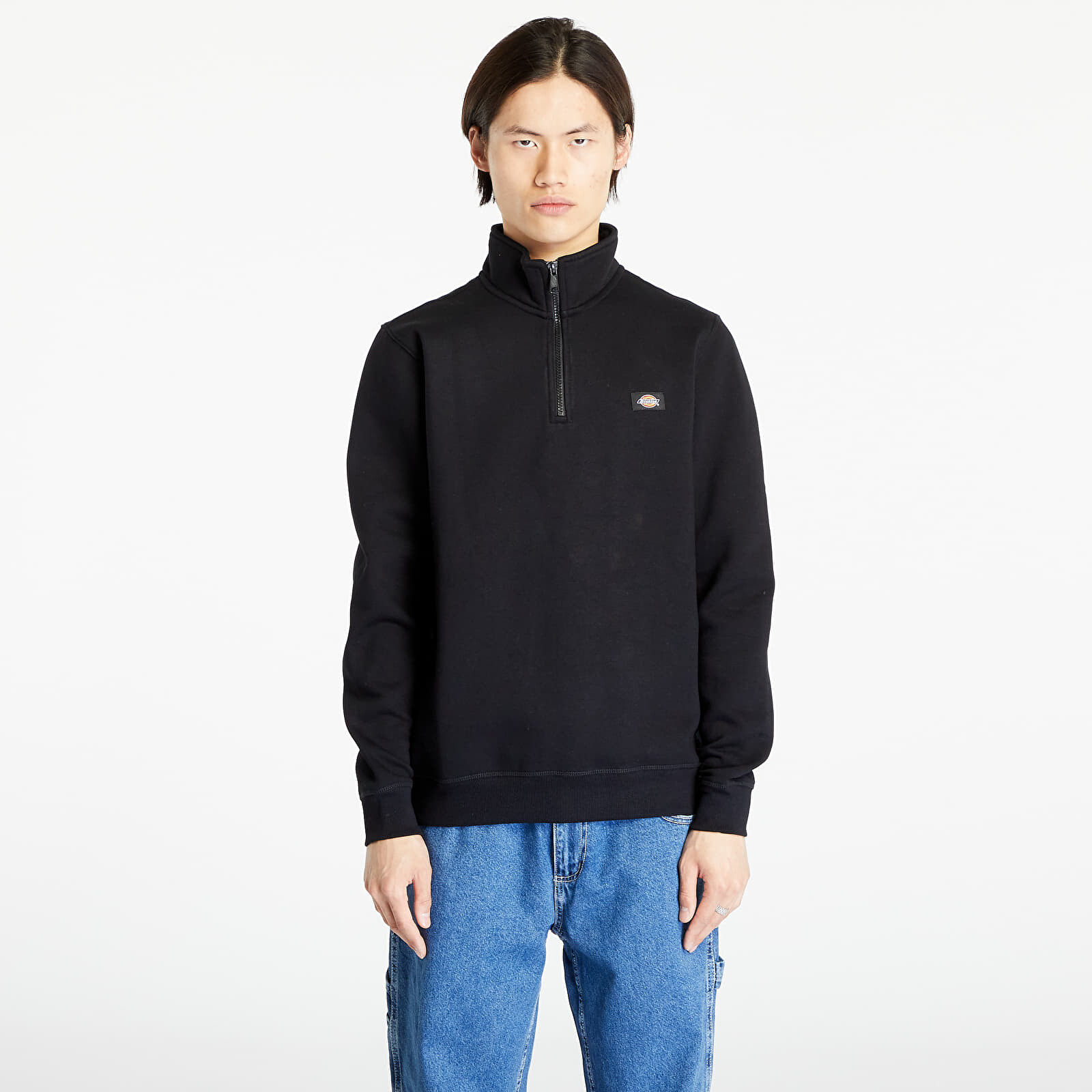 Sweatshirt Dickies Oakport Quarter Zip Sweatshirt Black S