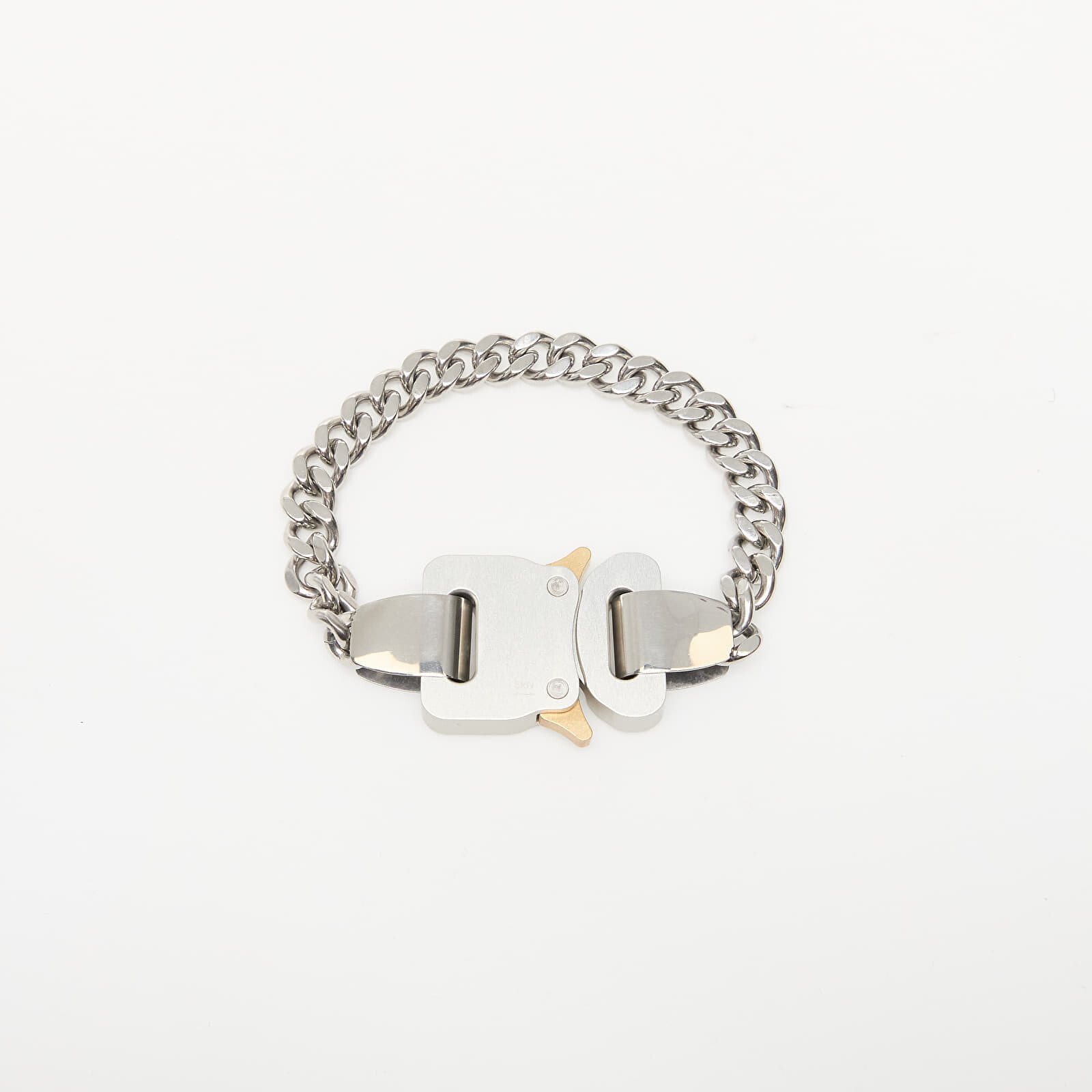 Alyx Studio Metal Buckle Bracelet Silver L/XL