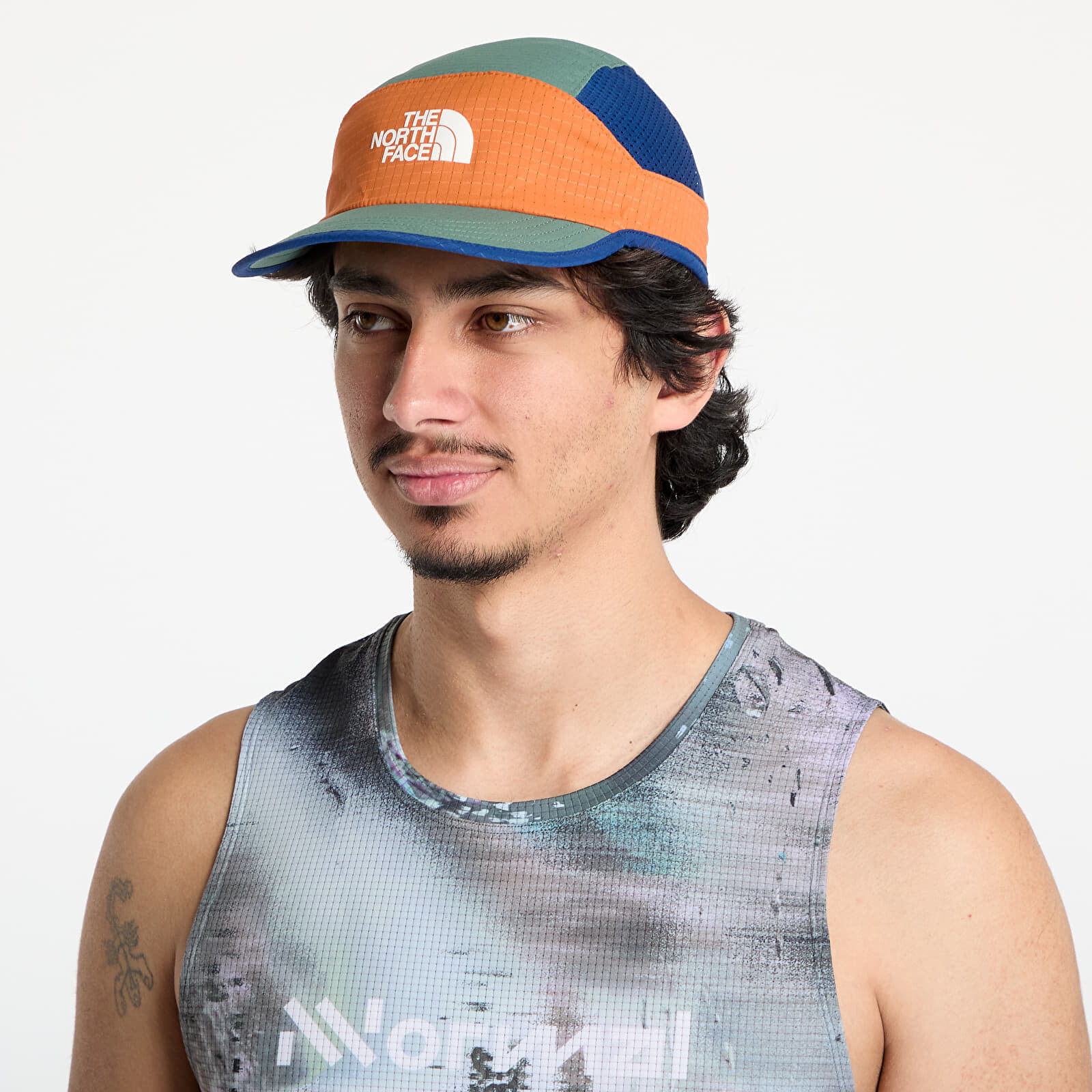 Cap The North Face Summer Lt Run Hat Duck Green/ Iron Bronze/ Estate Blue Universal