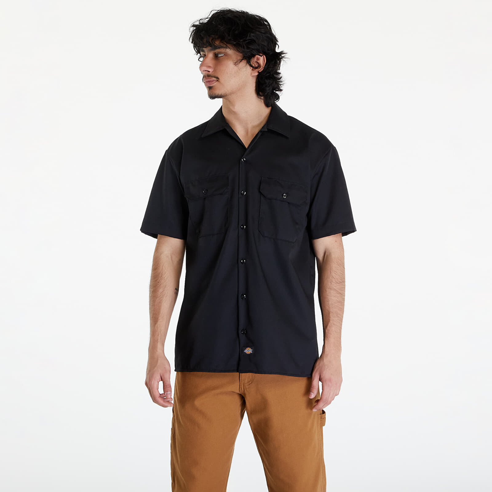 Shirt Dickies Short Sleeve Work Shirt Black S