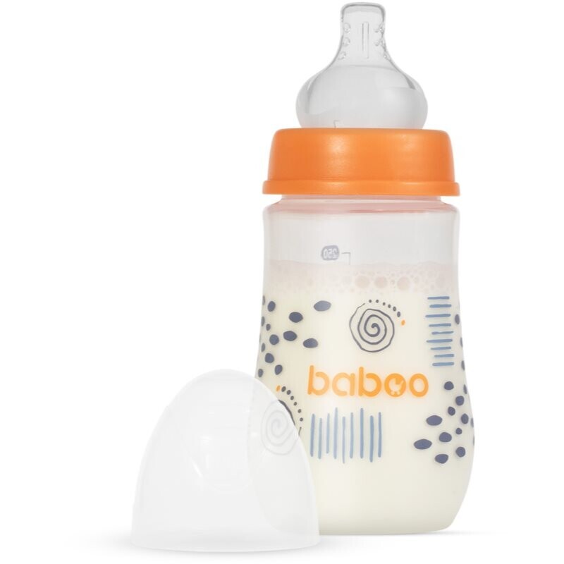 Baboo Anti-colic Feeding Bottle anti-colic bottle Blue Haze, 3 m+ 250 ml