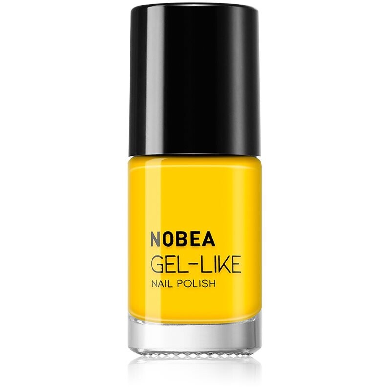 NOBEA Colourful Gel-like Nail Polish gel-effect nail polish shade honeybee #N32 6 ml