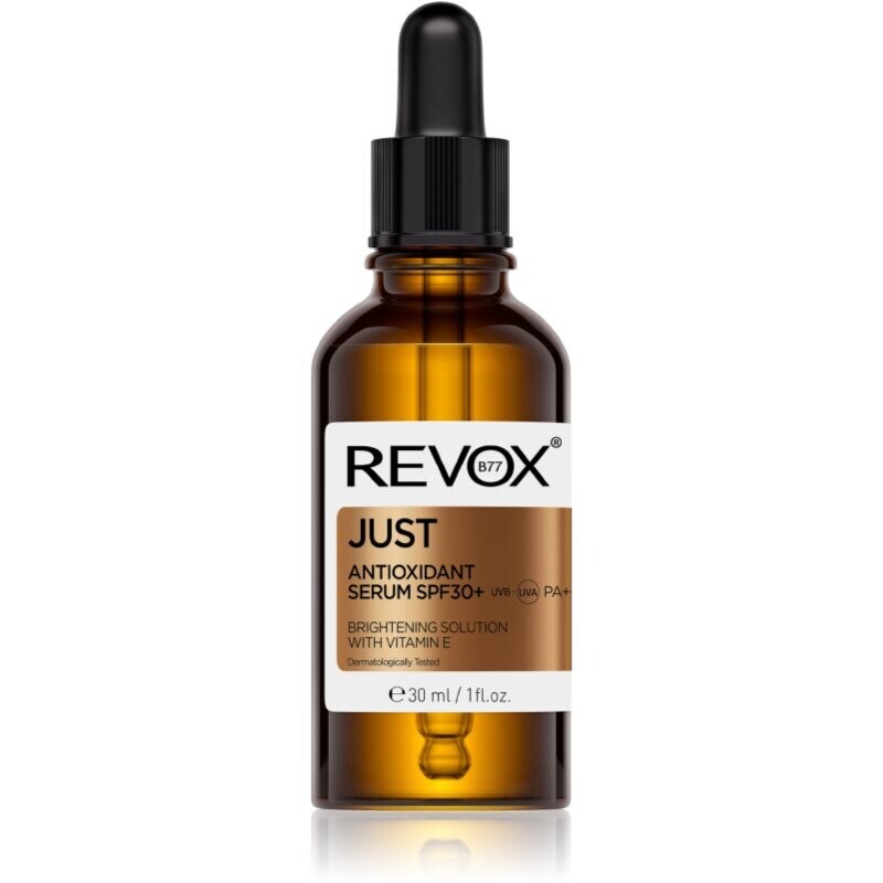 Revox B77 JUST Antioxidant Serum SPF 30+ brightening face serum SPF 30 30 ml