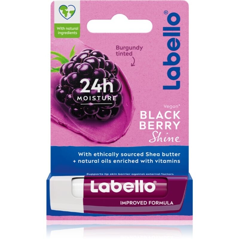 Labello Blackberry Shine moisturising lip balm 4.8 g