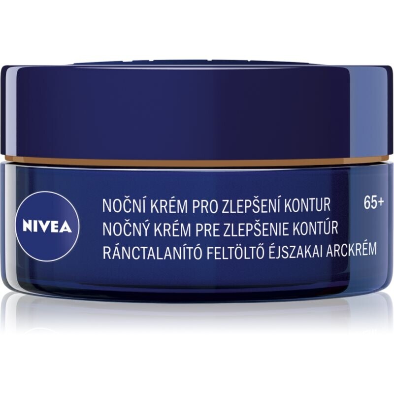 NIVEA Anti-Wrinkle Contouring lifting and firming night cream for contour smoothing 65+ 50 ml