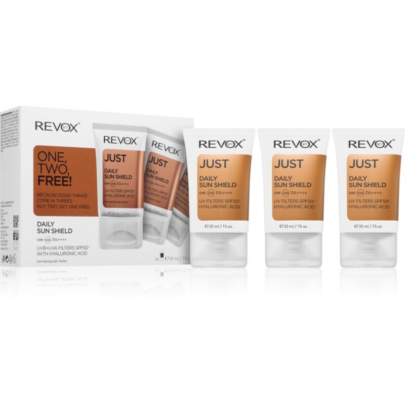 Revox B77 JUST Daily Sun Shield protective facial cream SPF 50+