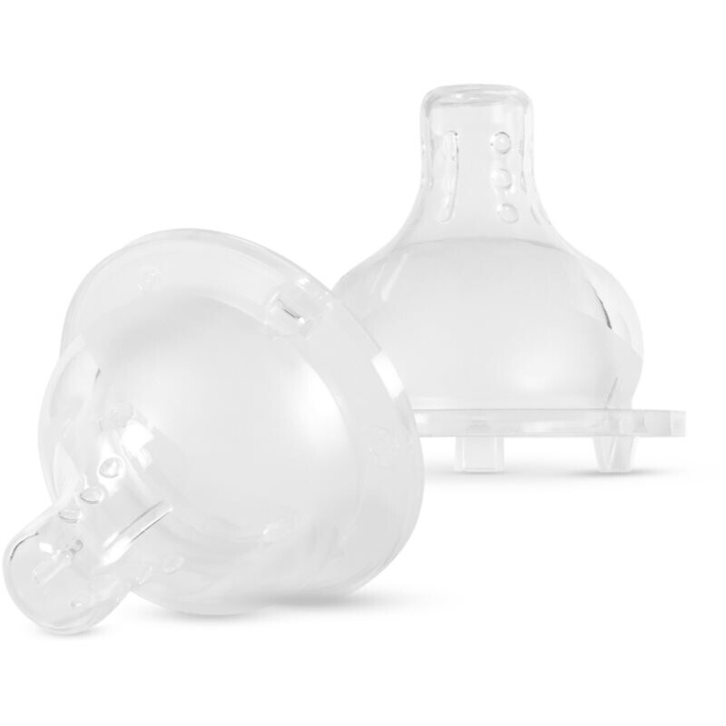 Baboo Premium Silicone Teat Medium Flow baby bottle teat 3m+ 2 pc