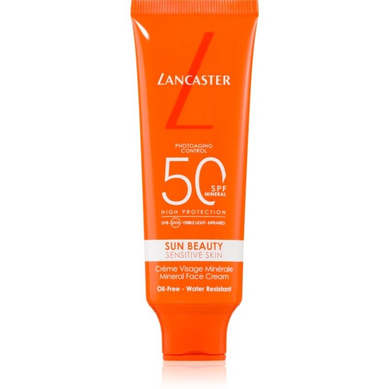 Lancaster Sun Beauty Mineral Face Cream sunscreen for the face SPF 50 50 ml