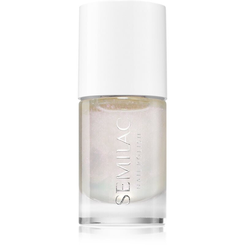 Semilac Color & Top nail polish shade Pink Glow 7 ml