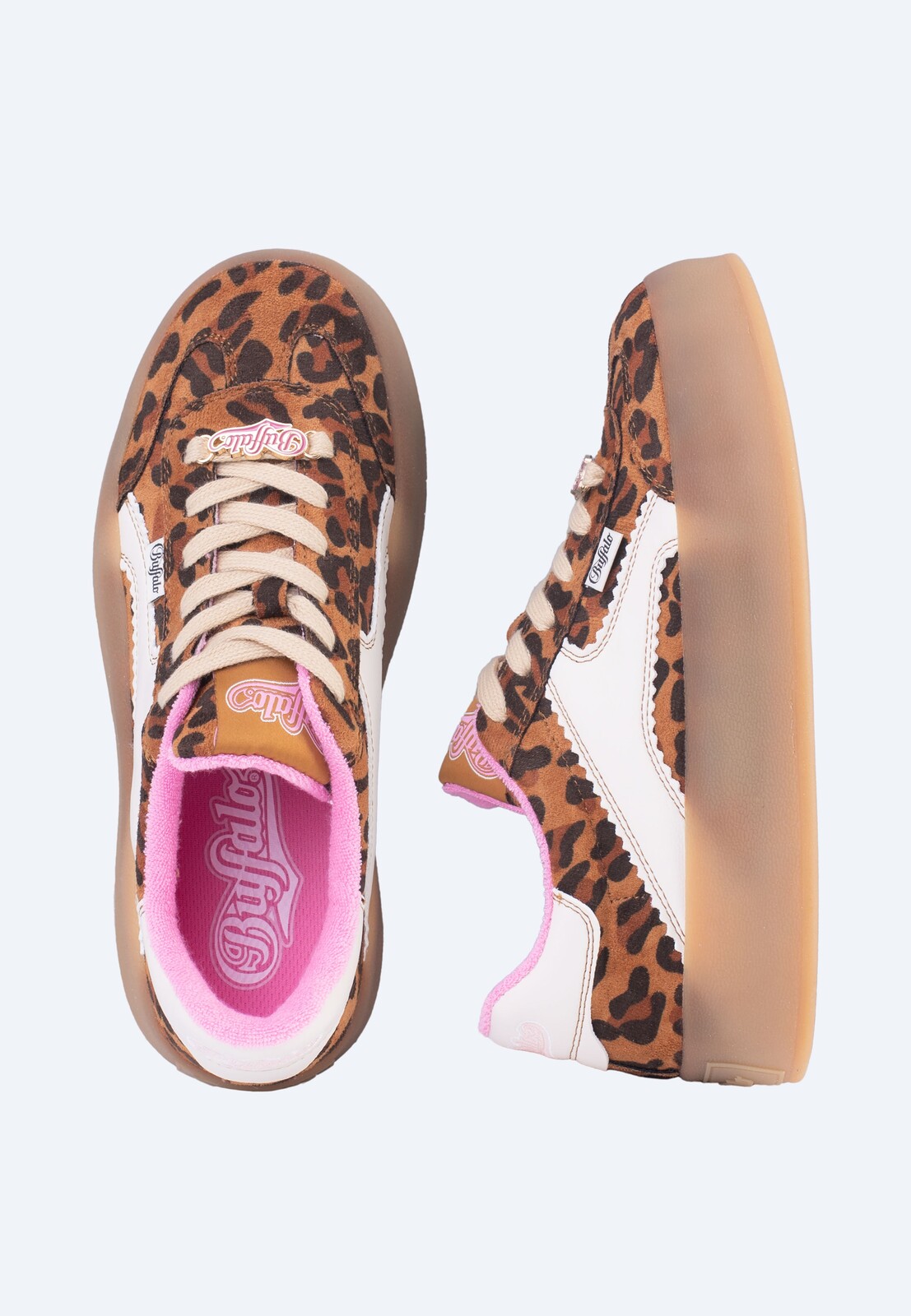 Buffalo - Cajo Leo/Pink/White - Girl Shoes