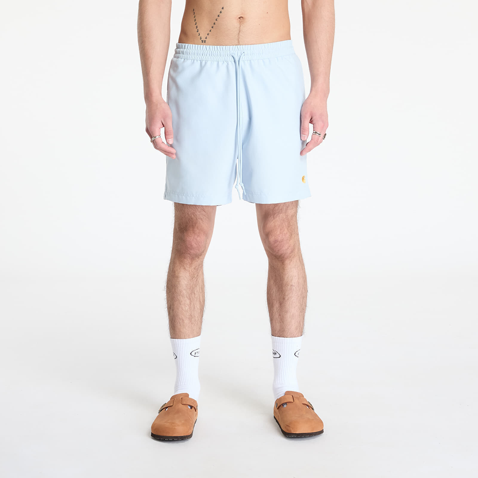 Swimsuits Carhartt WIP Chase Swim Trunks Air Sky/ Gold XS