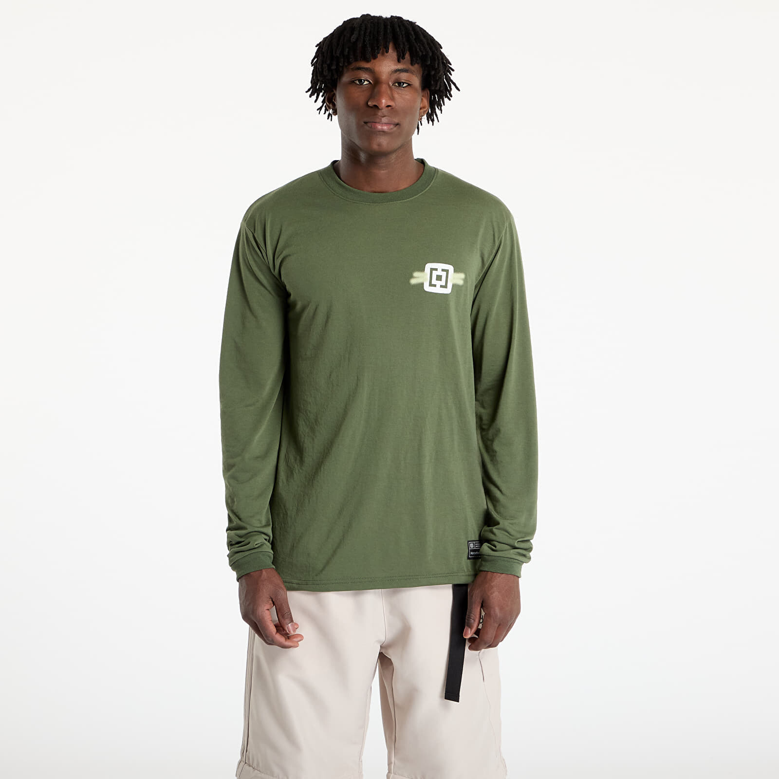T-shirt Horsefeathers Fury Long Sleeve Bike Jersey Thyme M