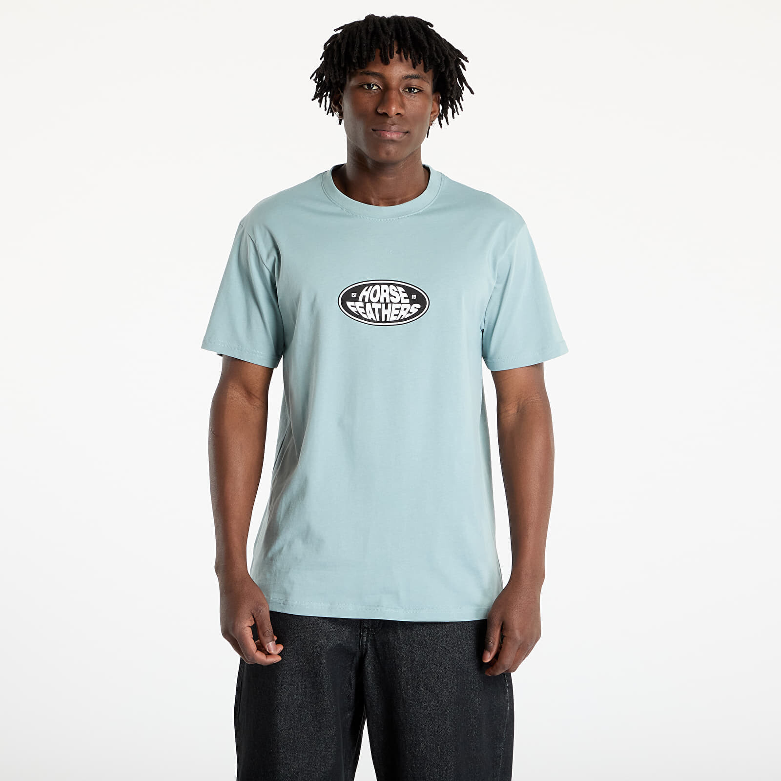 T-shirt Horsefeathers Dynamo T-Shirt Blue Haze S