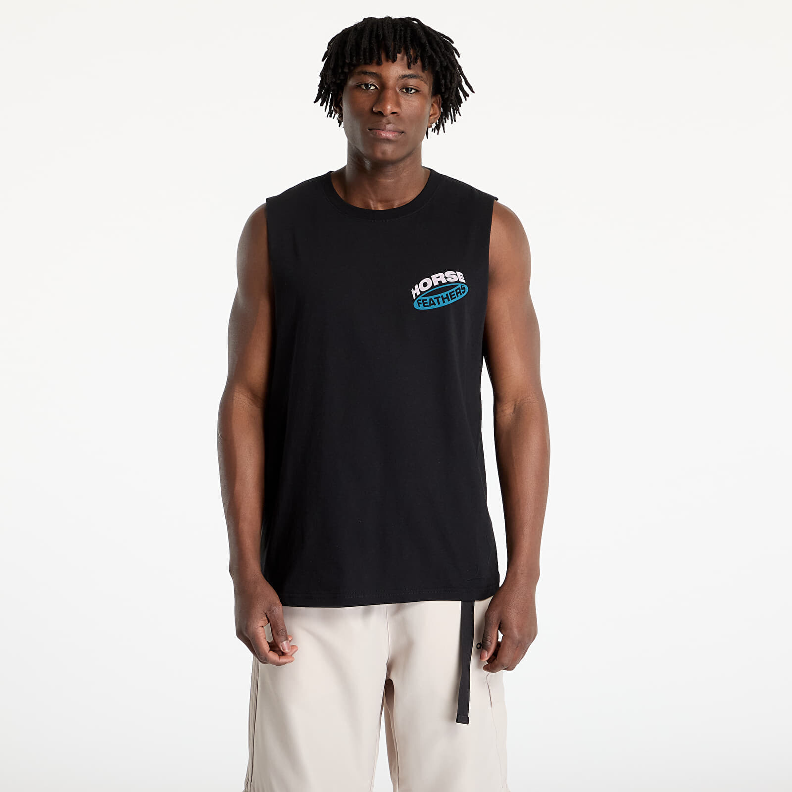Tank top Horsefeathers Orbit Tank Black S