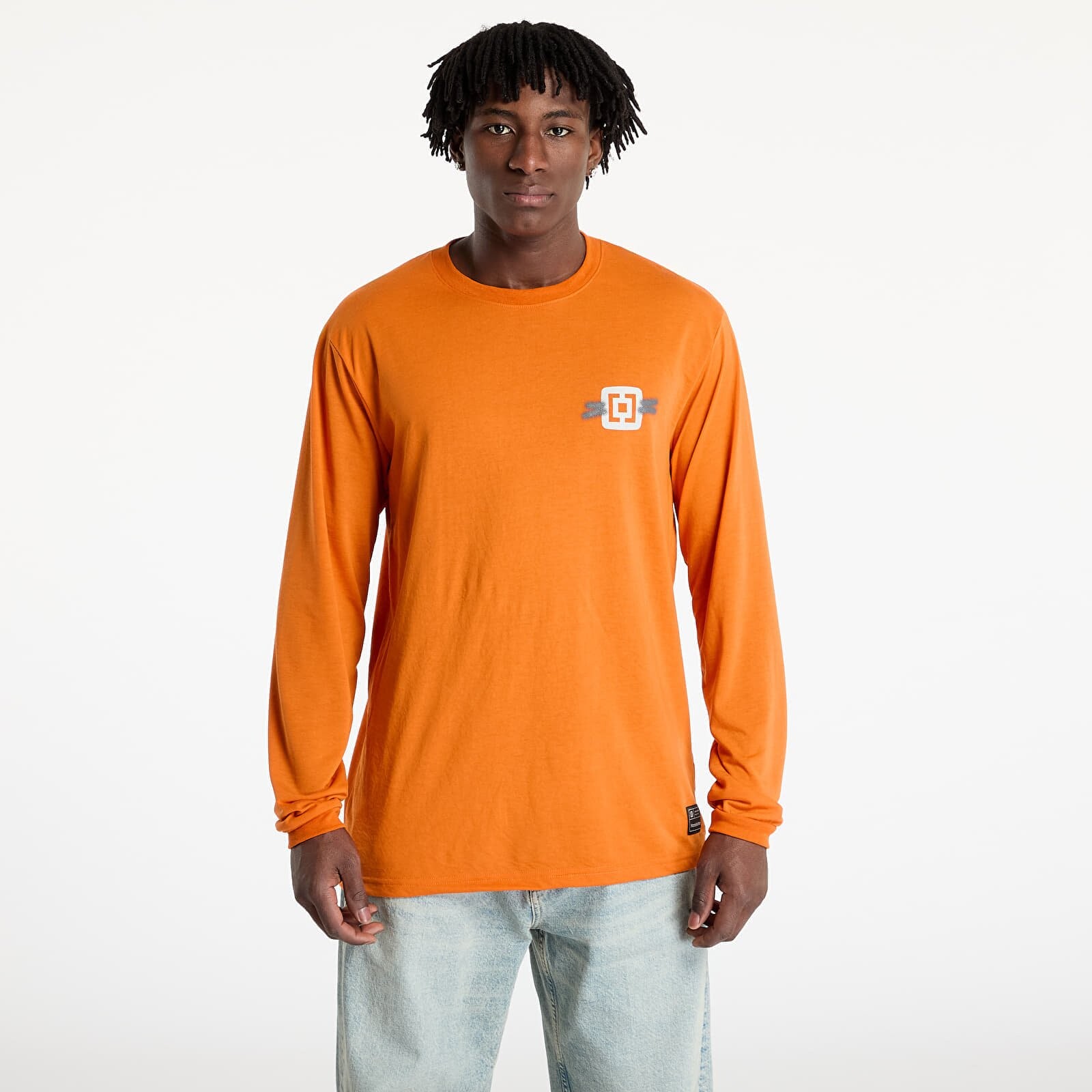 T-shirt Horsefeathers Fury Long Sleeve Bike Jersey Burnt Orange M