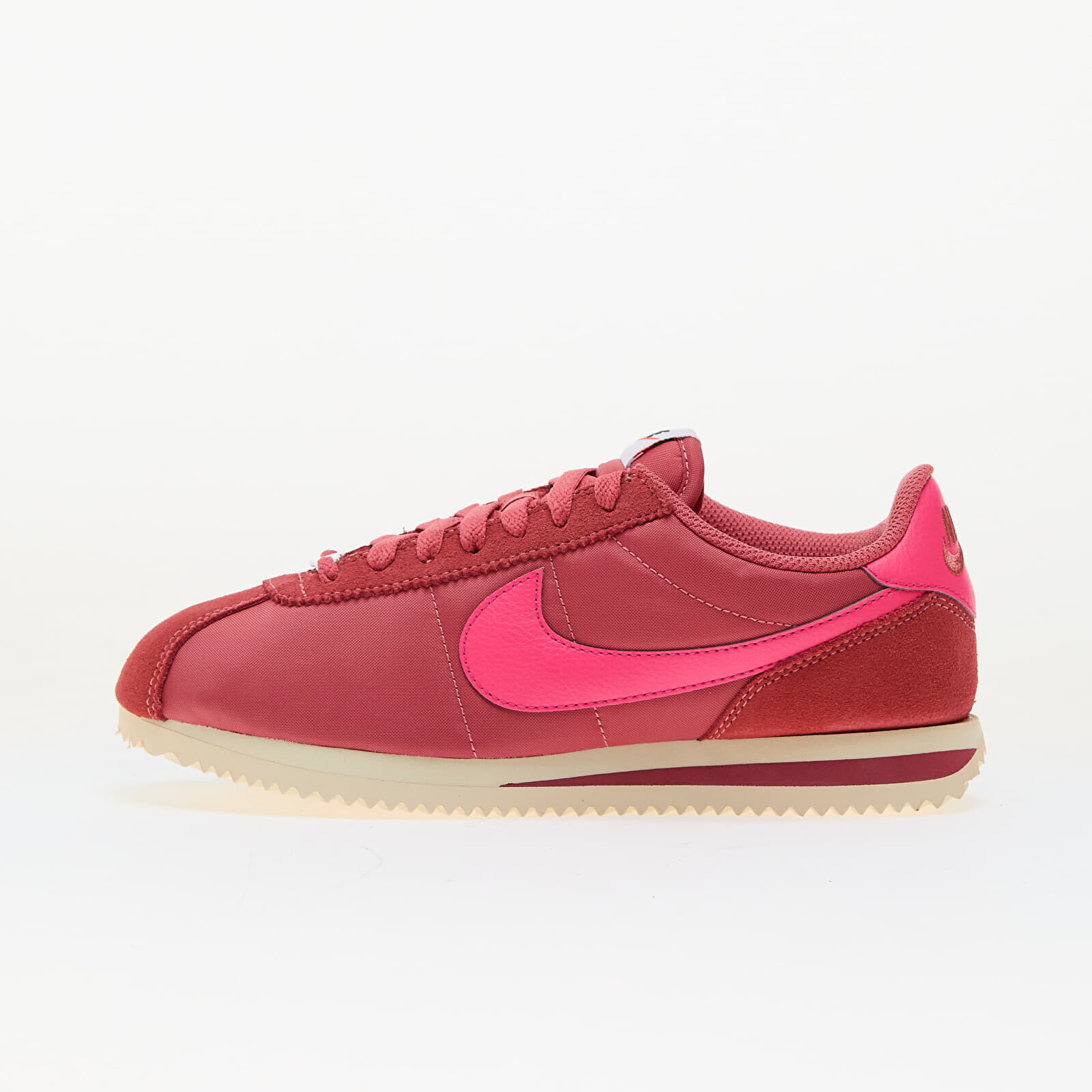Sneakers Nike W Cortez Textile Adobe/ Hyper Pink-Alabaster-Safety Orange UK 3