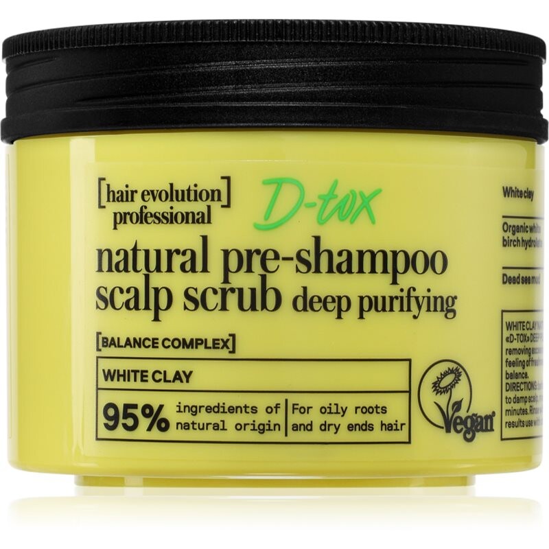 Natura Siberica Hair Evolution D-Tox Deep Cleansing Peeling for Hair and Scalp 150 ml