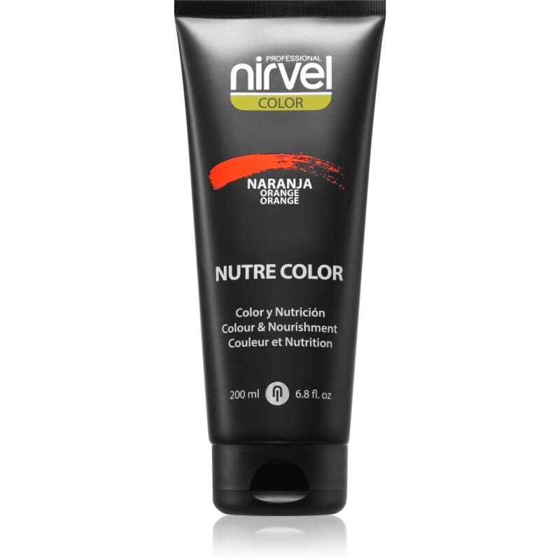 Nirvel Nutre Color nourishing toning mask for hair shade Naranja 200 ml