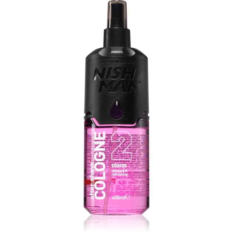 Nish Man Storm aftershave water for men 400 ml