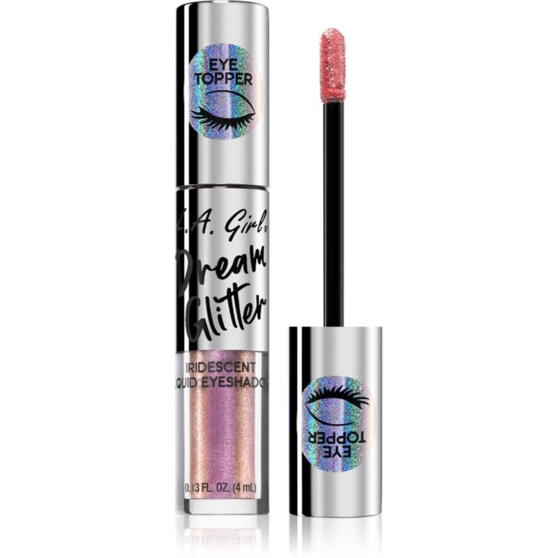 L.A. Girl Cosmetics Dream Glitter liquid glitter eyeshadow shade Sugar High 4 ml