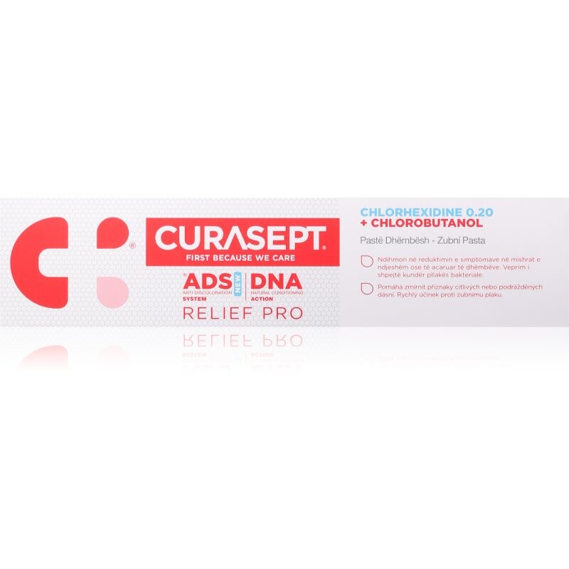 Curasept ADS DNA Relief Pro gel toothpaste for sensitive gums 75 ml