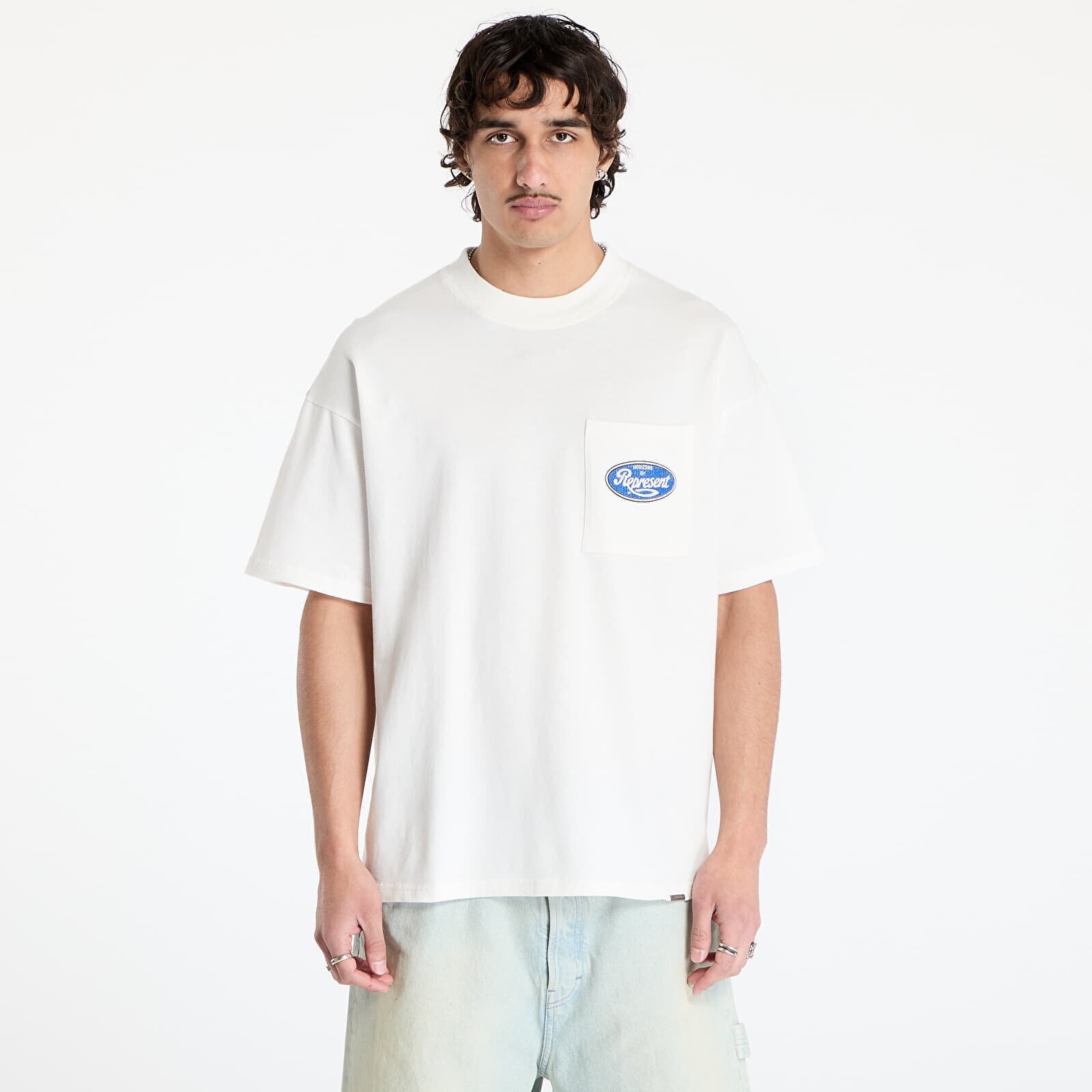 T-shirt REPRESENT Classic Parts T-Shirt Flat White S