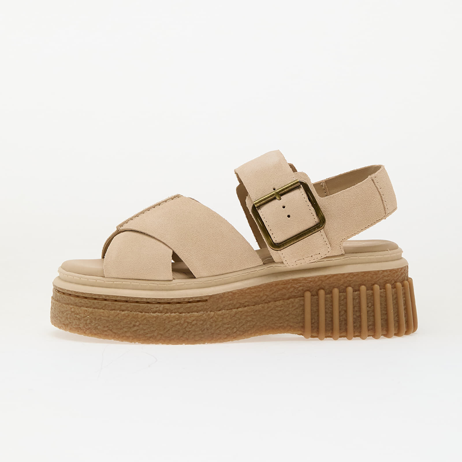 Sneakers Clarks Originals Evamar Wish Ecru Suede UK 5.5